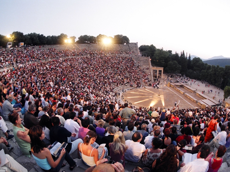 Ancient Theater Of Epidaurus@ Evi Fylaktou