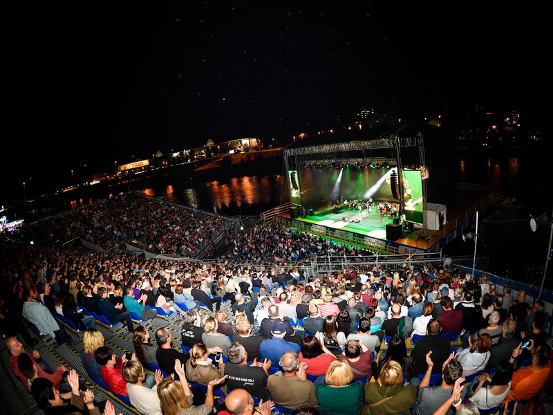 Festival Lent Main Stage On River Drava