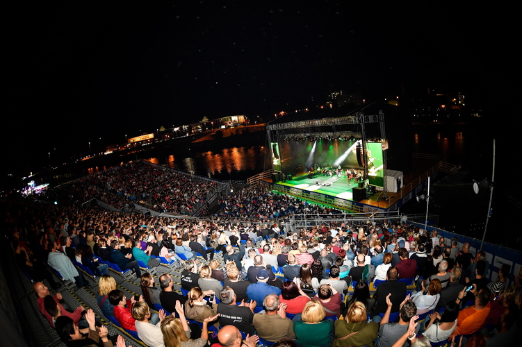 Festival Lent Main Stage On River Drava