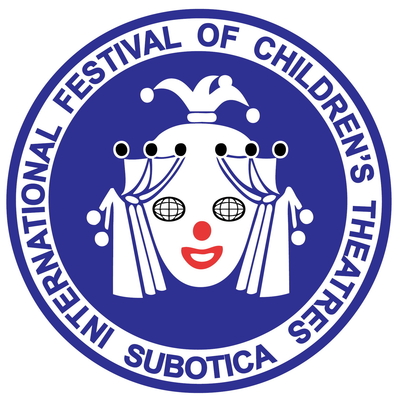 Logo Medjunarodni Festival Pozorista Za Decu Subotica 1 1 Tamno Plavi Sa Spoljasnjim Okvirom Eng