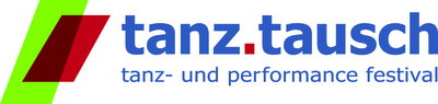 Logo Tanztausch Typo Blau 300Dpi