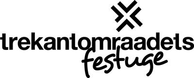 Trekantområdet Festuge Logo Sort